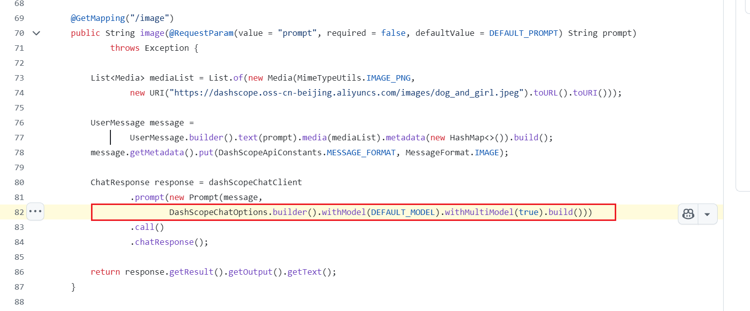 这里官方手动将多模态打开