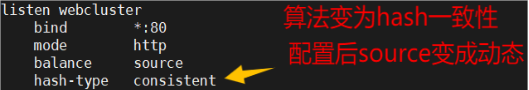 haproxy的算法