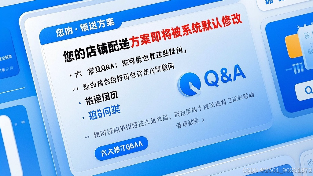 六、常见Q&A：您可能也有这些疑问