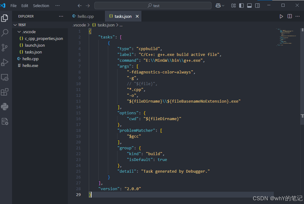 VScode上配置C/C++_vscode配置c++