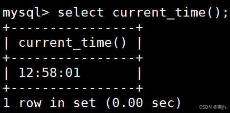 【MySQL】内置函数