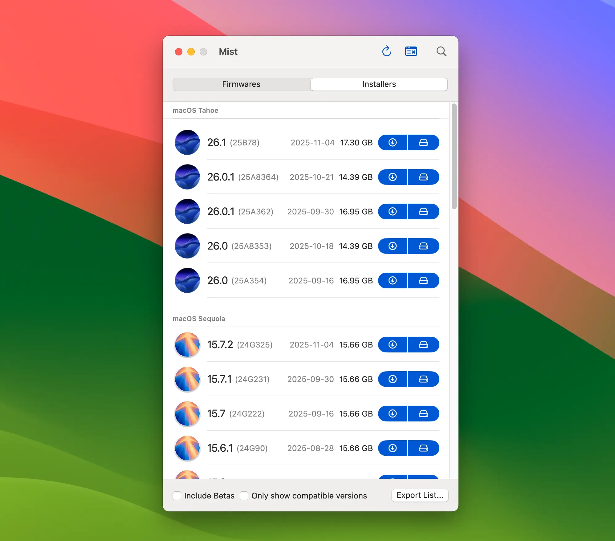 如何下载各个版本MacOS系统安装包
