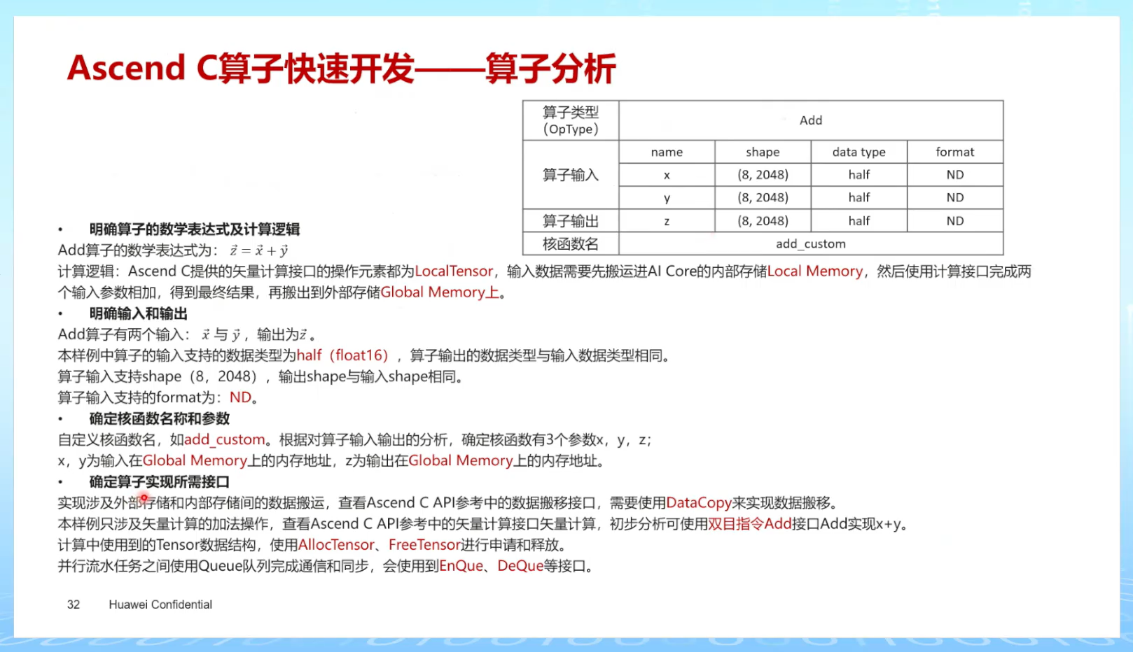 算子分析