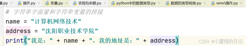 Python程序说明