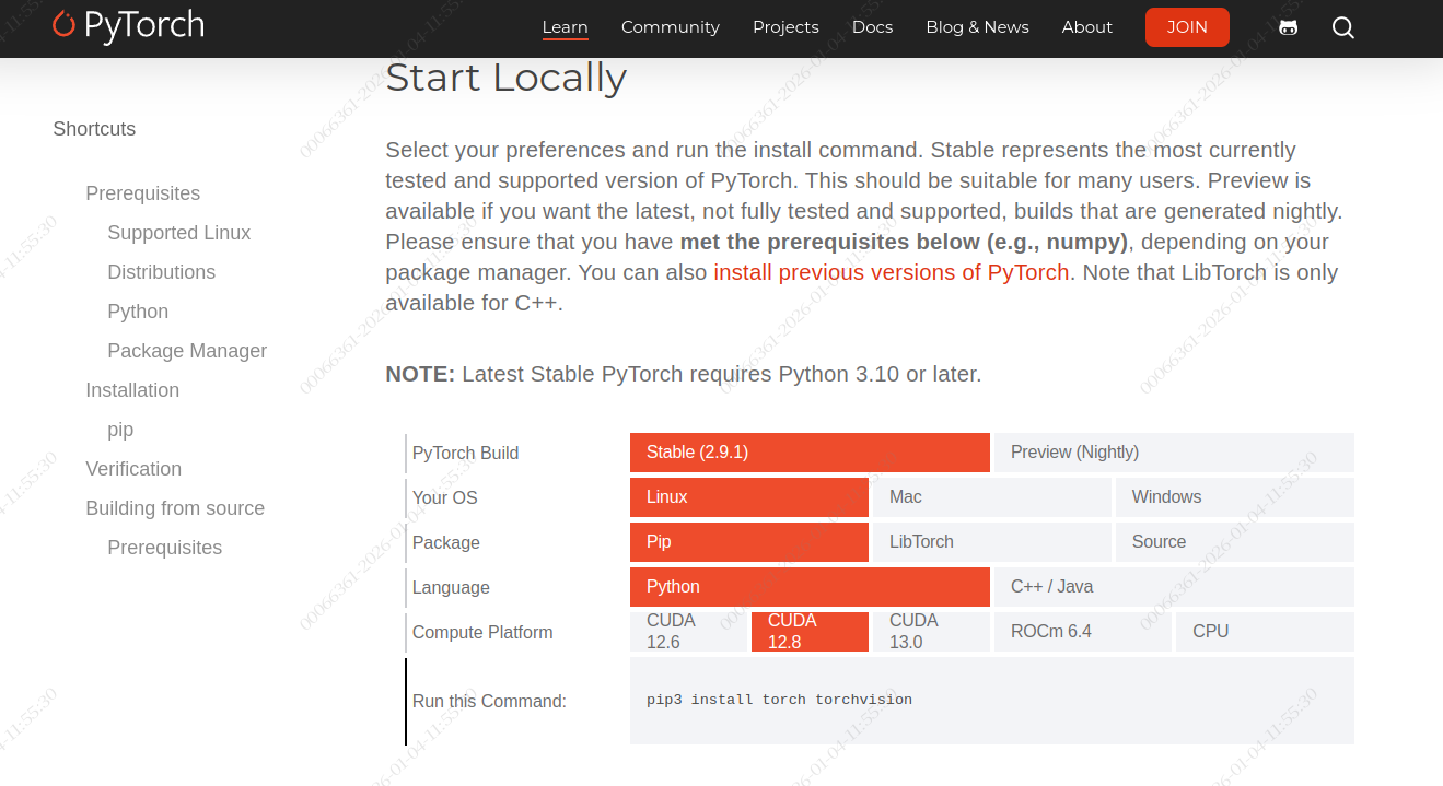 pytorch安装（pip或conda）_pip安装torch-CSDN博客