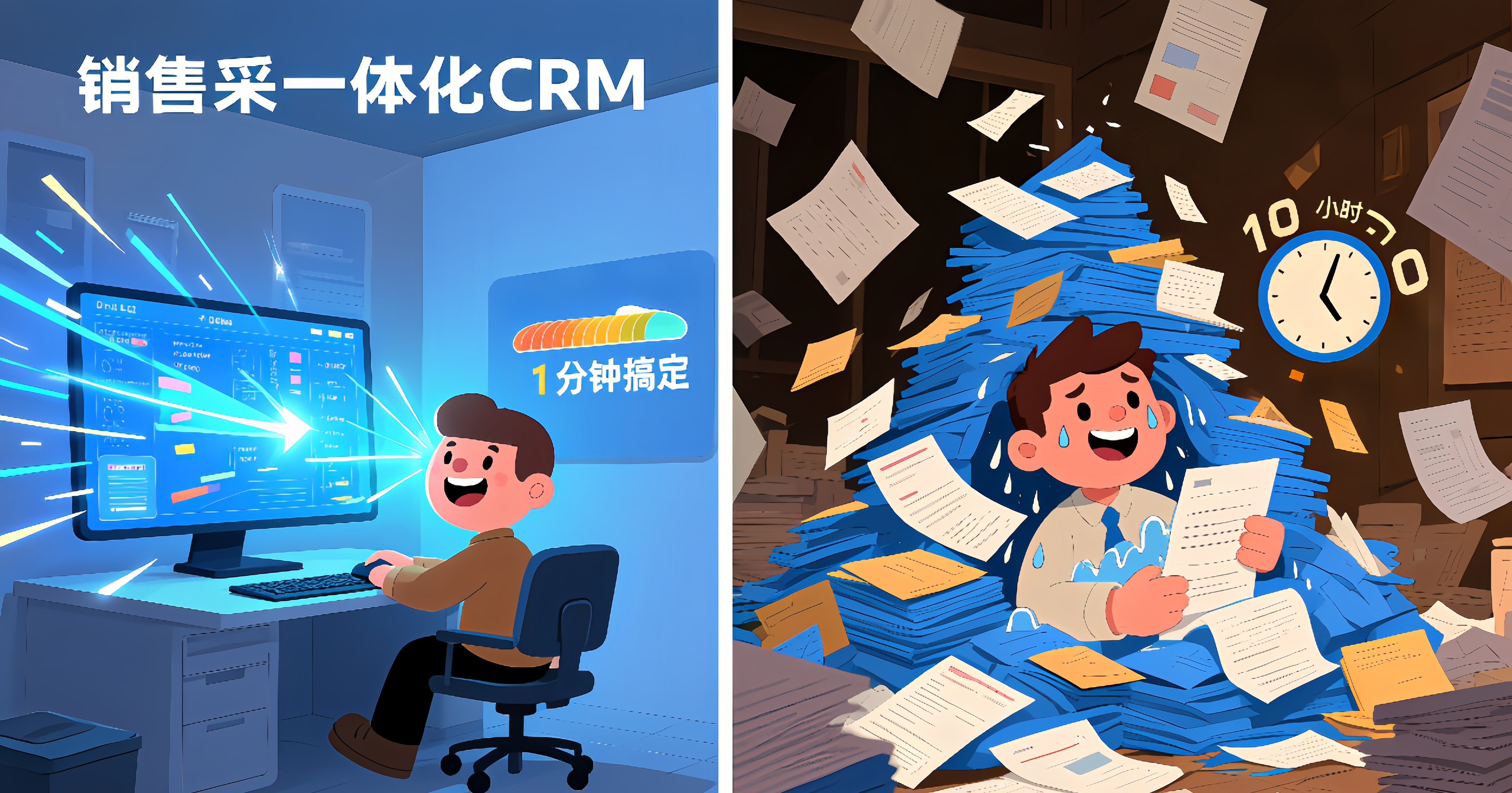 销采一体化 CRM 与 人工管理效率对比-CSDN博客