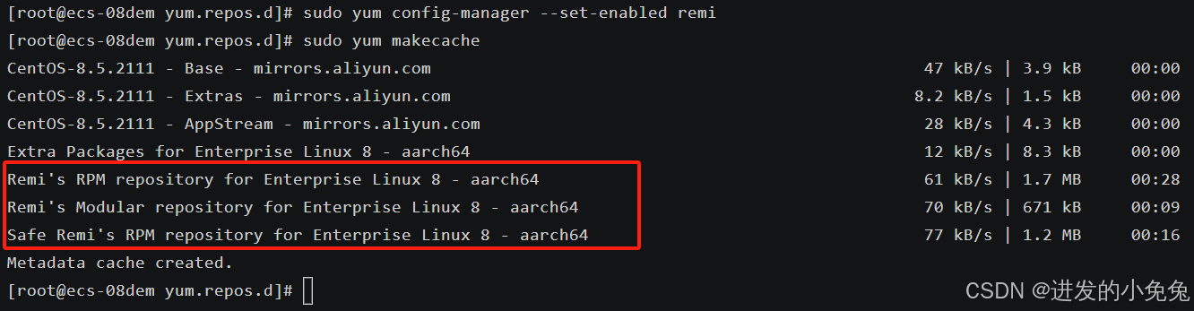 配置Remi仓库报错：-nothing provides(redhat-release ＞8.18 or centos-stream-release＞_nothing provides redhat-release >= 8.10 needed by