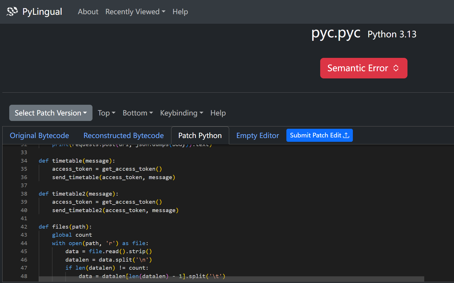 Python反编译教程(exe转py) 适用于目前最新的3.13_python反编译exe成py文件