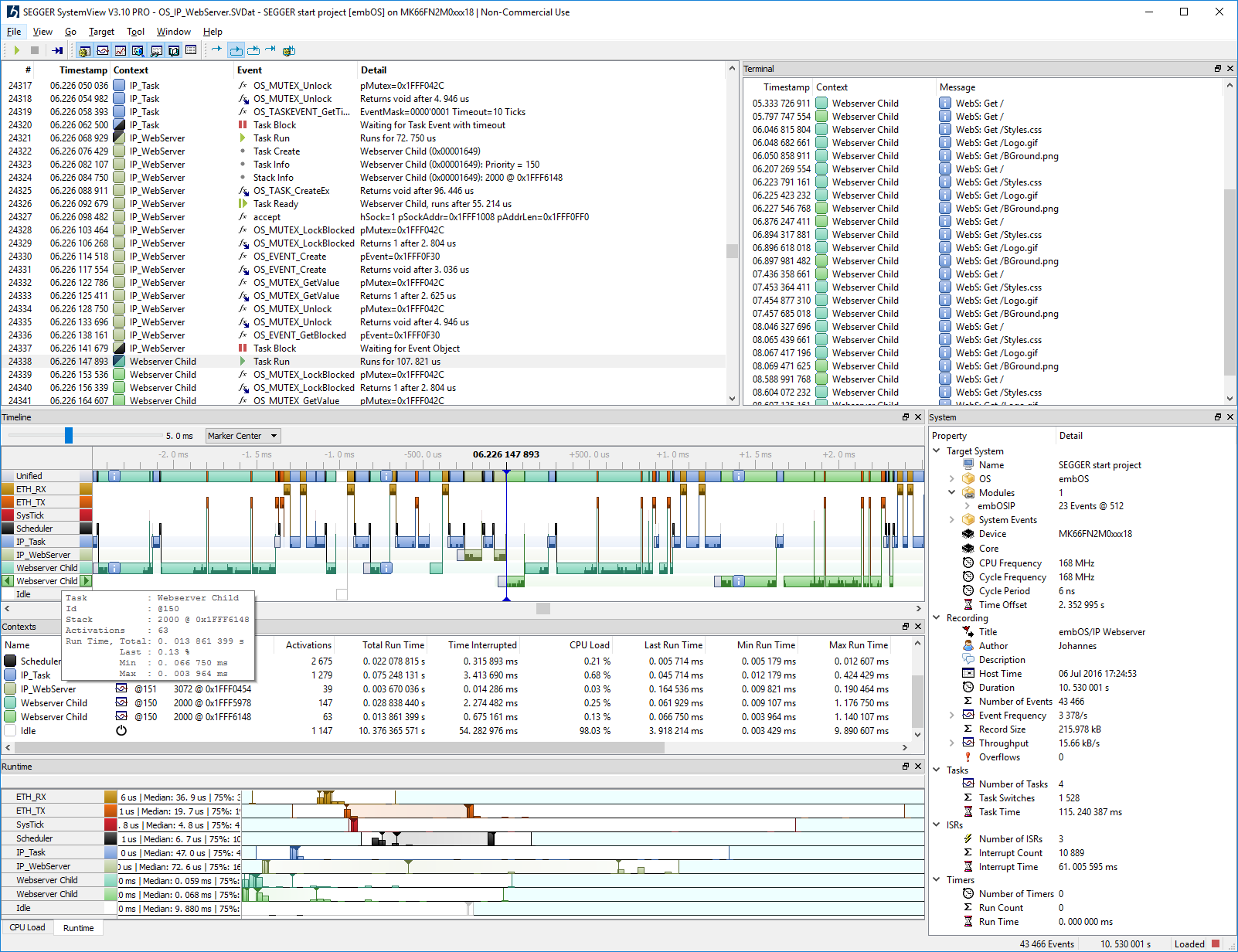 Freertos Debug Api 【RTOS】【Debug】实时跟踪监控FreeRTOS的线程详细资源进行调试的方法推荐_rtos views-CSDN博客