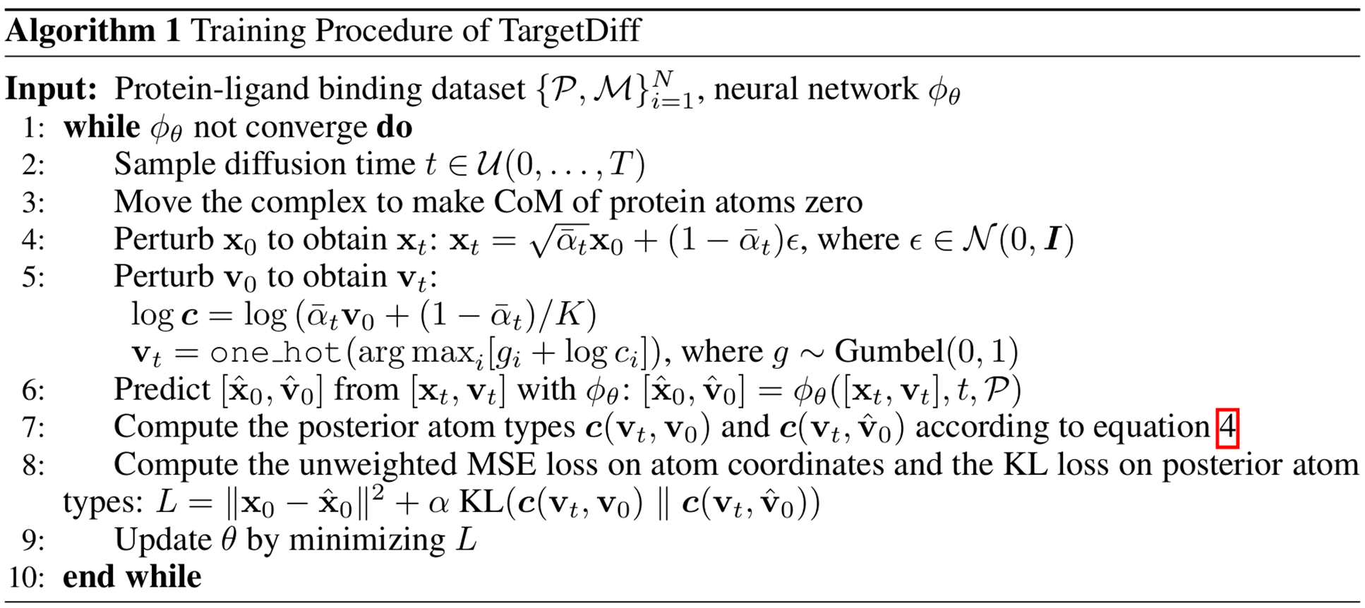 论文笔记八【3D equivariant diffusion for target-aware molecule generation and affinity prediction】