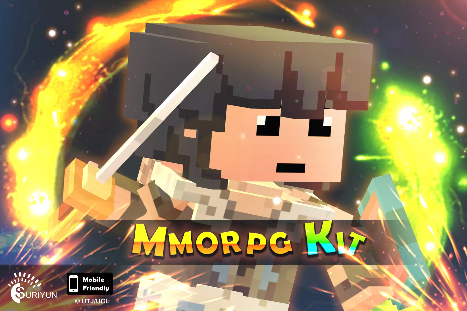 Unity3D MMORPG KIT 2D 3D Survival RPG多人在线角色扮演游戏插件