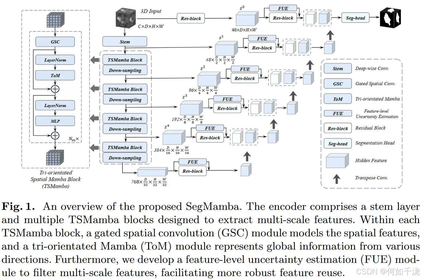 【论文阅读】SegMamba: Long-range Sequential Modeling Mamba For 3D Medical ...