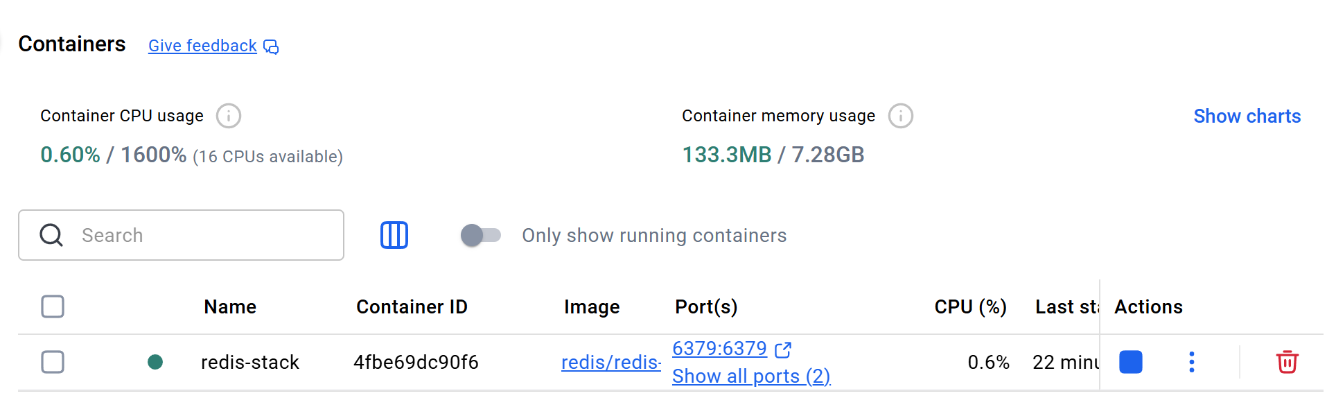 Docker安装使用redis-stack (Docker Desktop环境)-CSDN博客