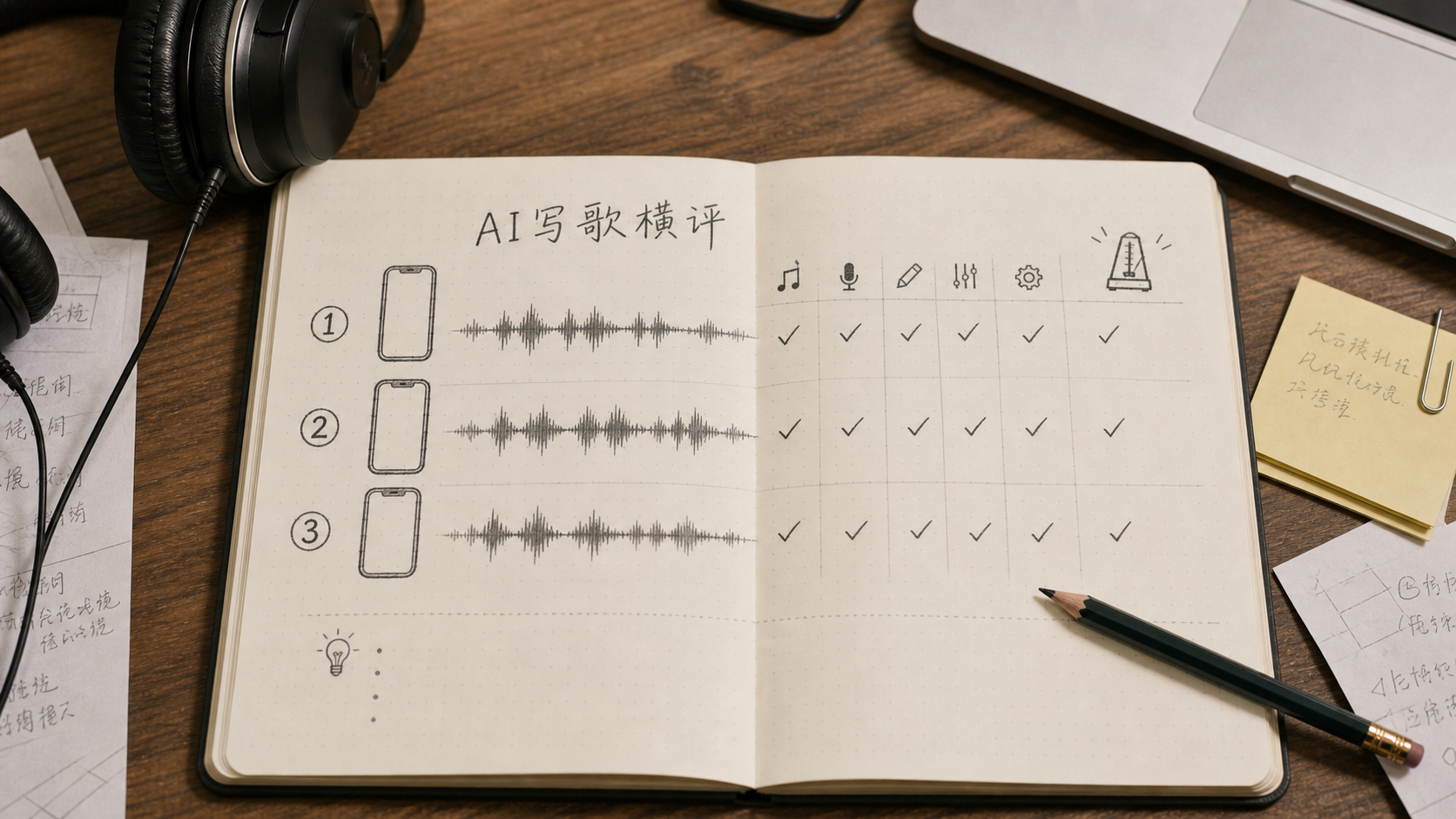 AI写歌，哼唱成音乐