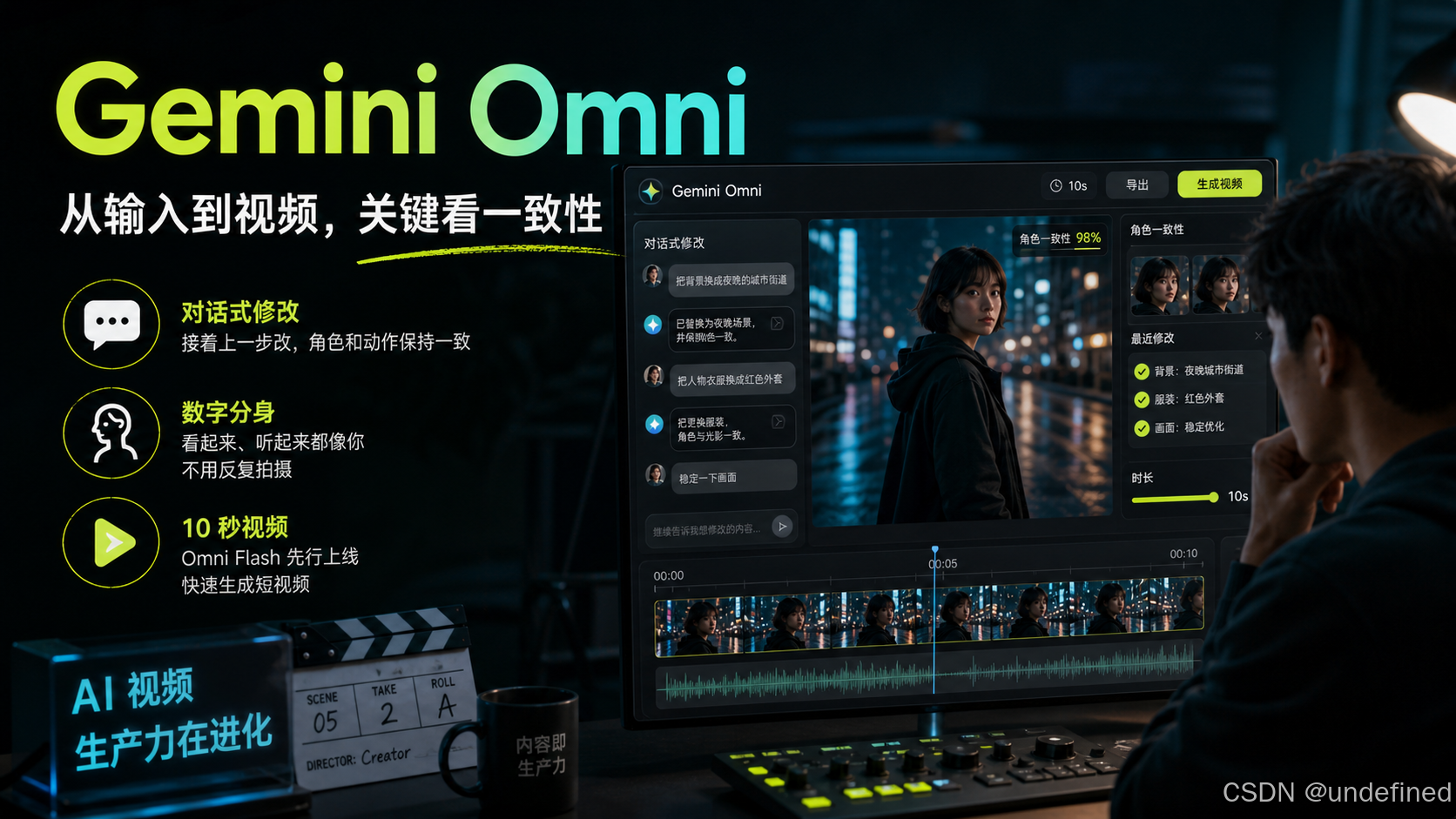 Gemini Omni:从输入到视频,关键看一致性
