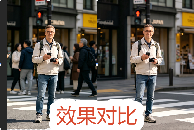 效果对比