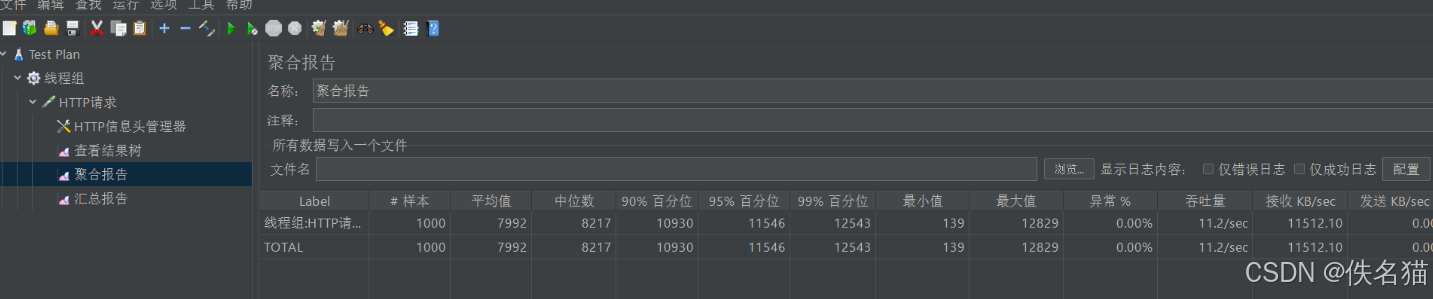 Apache JMeter 压力测试使用说明