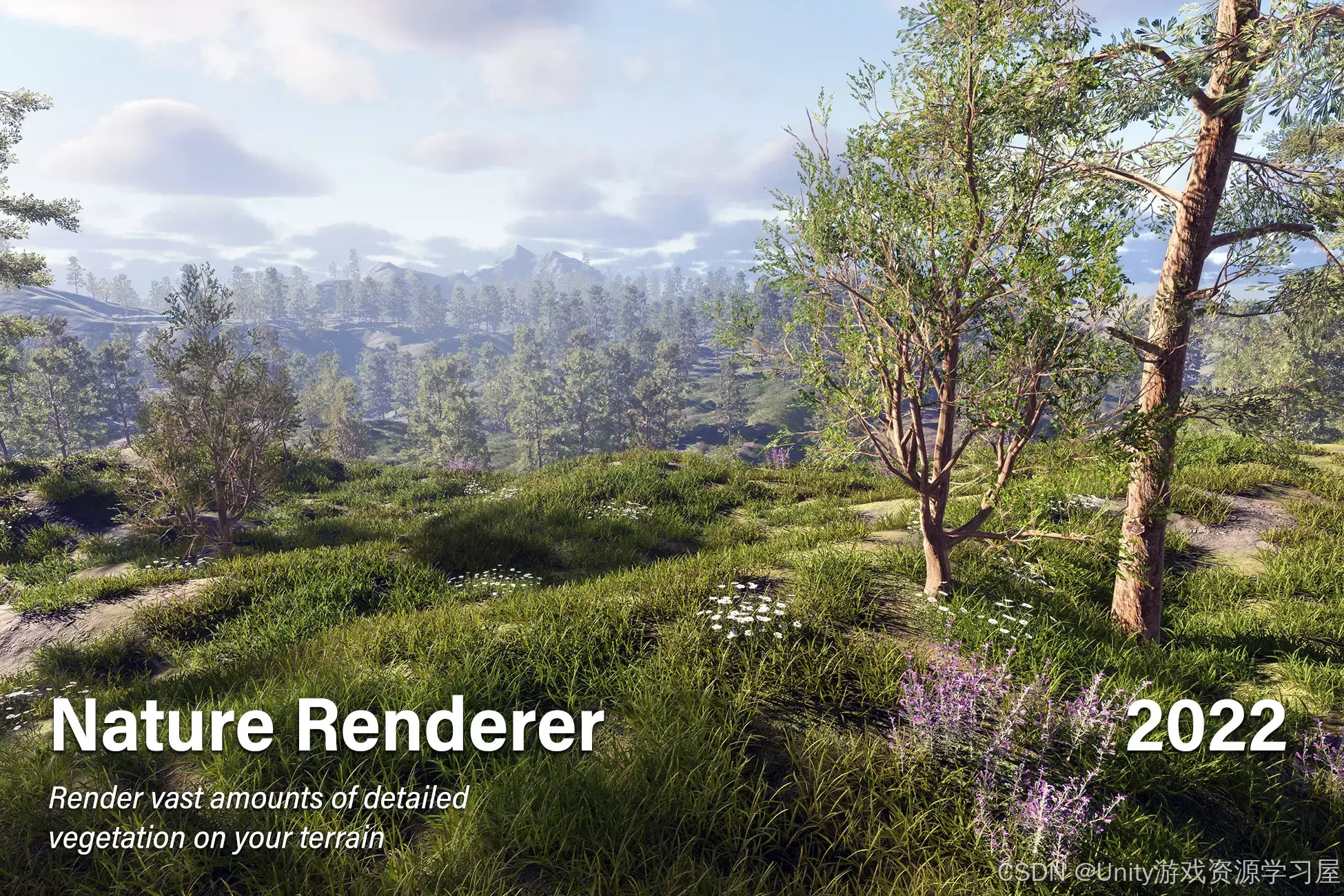 Unity Engine Nature 【Unity 自然环境渲染插件】Nature Renderer 2022 提供了真实的树木和植物渲染、动态光照和阴影、风力模拟等特性,能够显著 ...