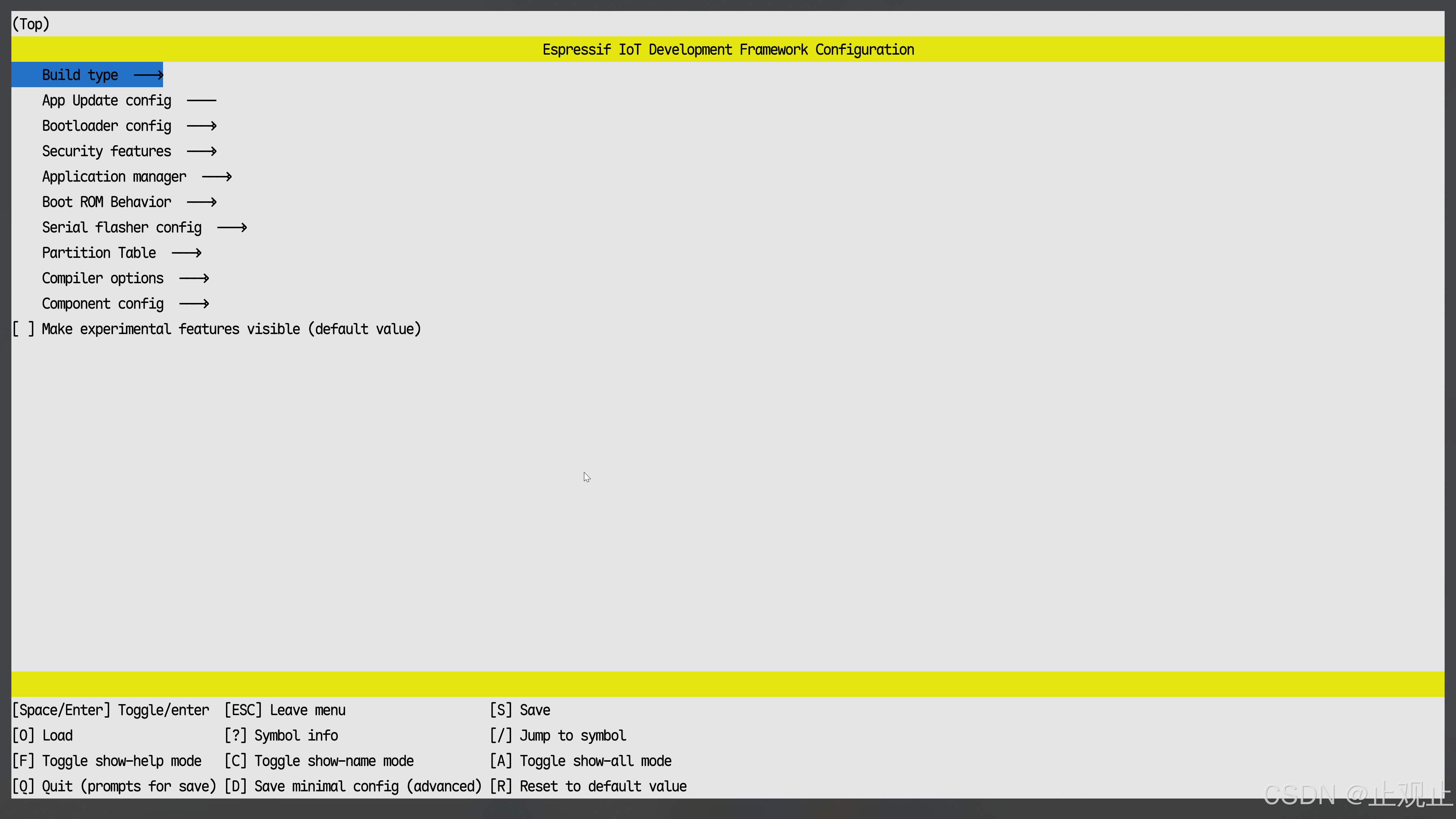 menuconfig