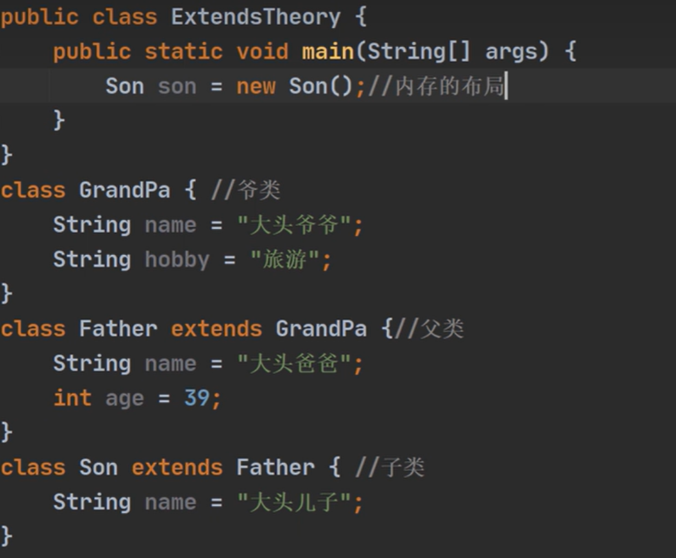 Java类中级,Java面向对象的三大特性-CSDN博客
