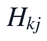 H_{kj}