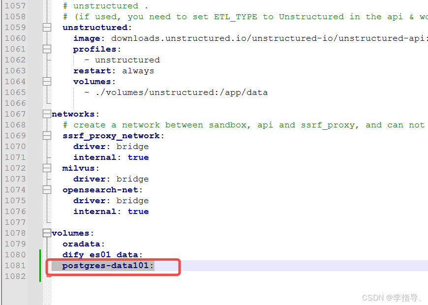 dify用 docker compose 部署后Docker Desktop中 postgres:15-alpine 报错； 以及每次重启Docker后Dify都被初始化问题