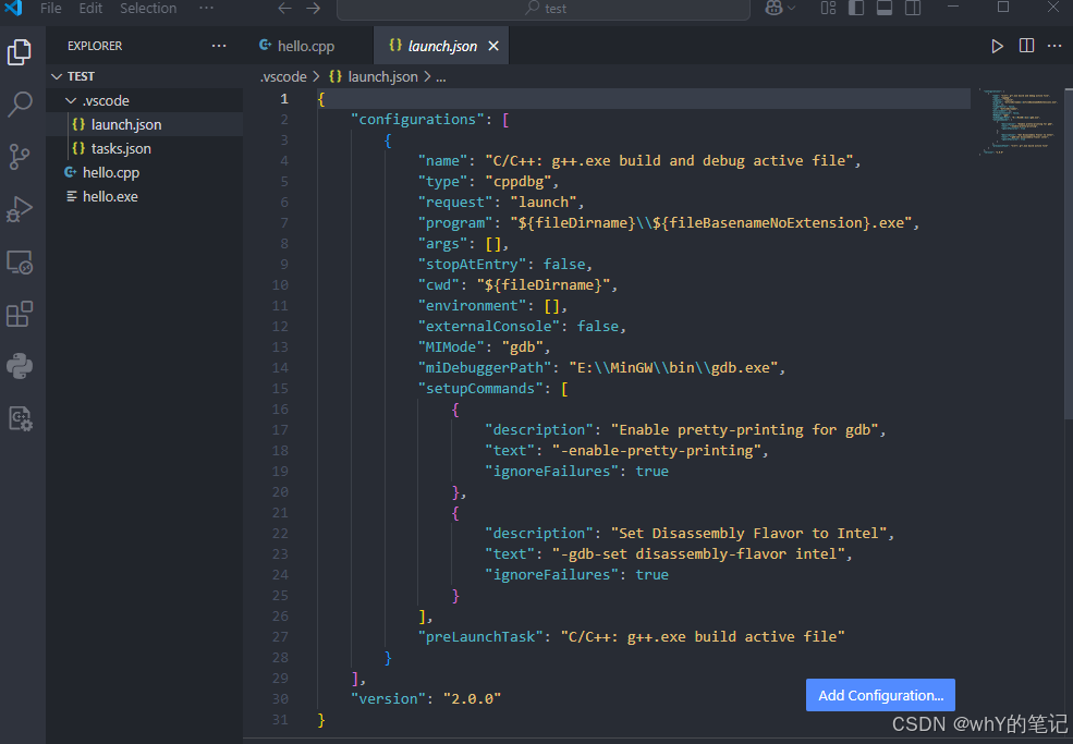 VScode上配置C/C++_vscode配置c++