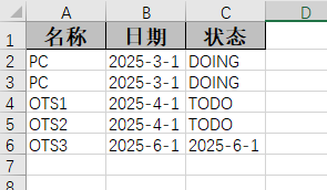 合并前
