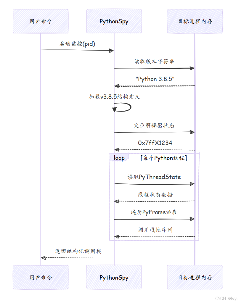 [py-spy] 二进制与符号解析器 | Python进程监控-CSDN博客