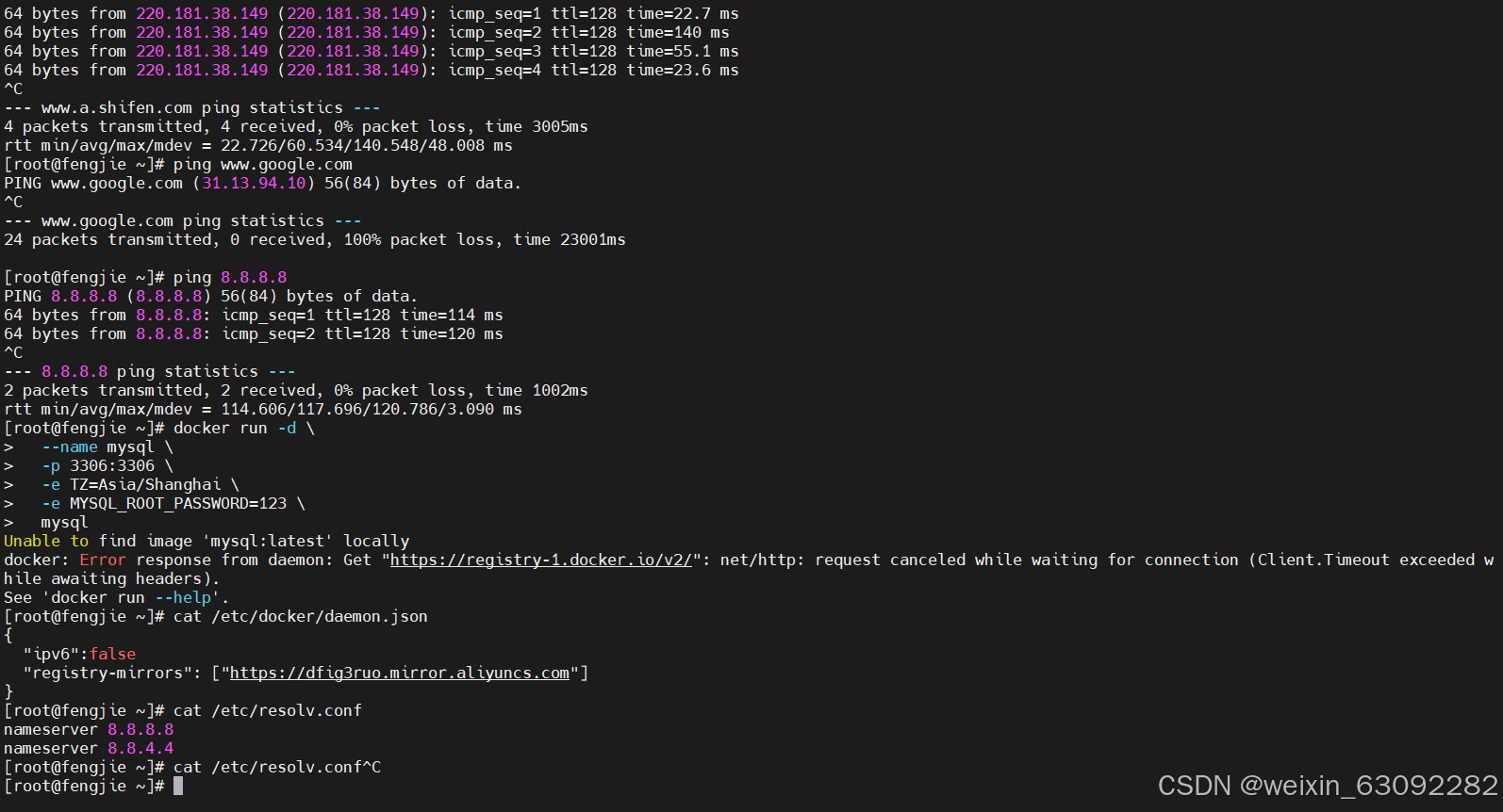 docker: Error response from daemon: Get “https://registry-1.docker.io ...