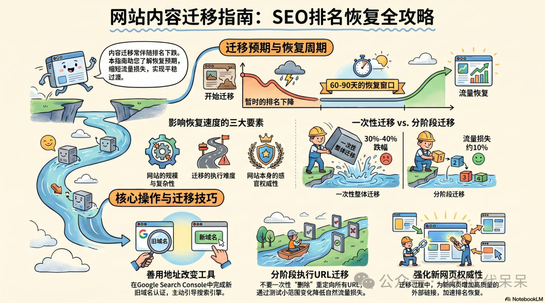 网站内容迁移指南：SEO排名恢复全攻略