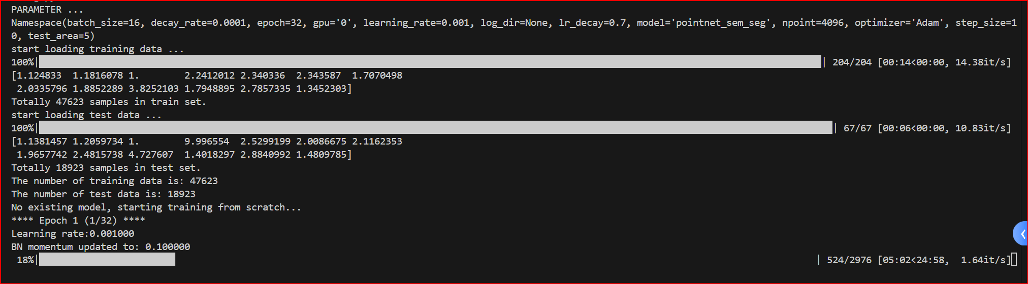 Windows系统下复现PointNet++算法_pointnet++复现