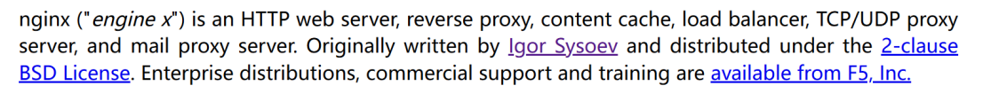 nginx