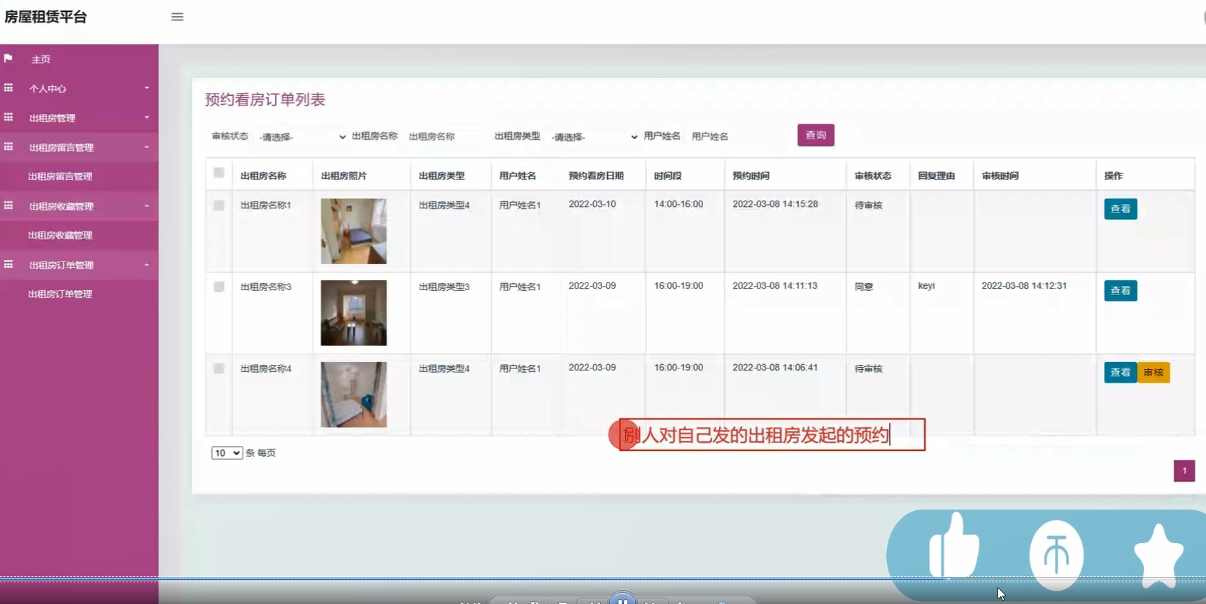 ssm的房屋租赁平台的设计与开发+jsp_基于ssm(spring+spring mvc+mybatis)框架的青年公寓租赁系统的设计与实现