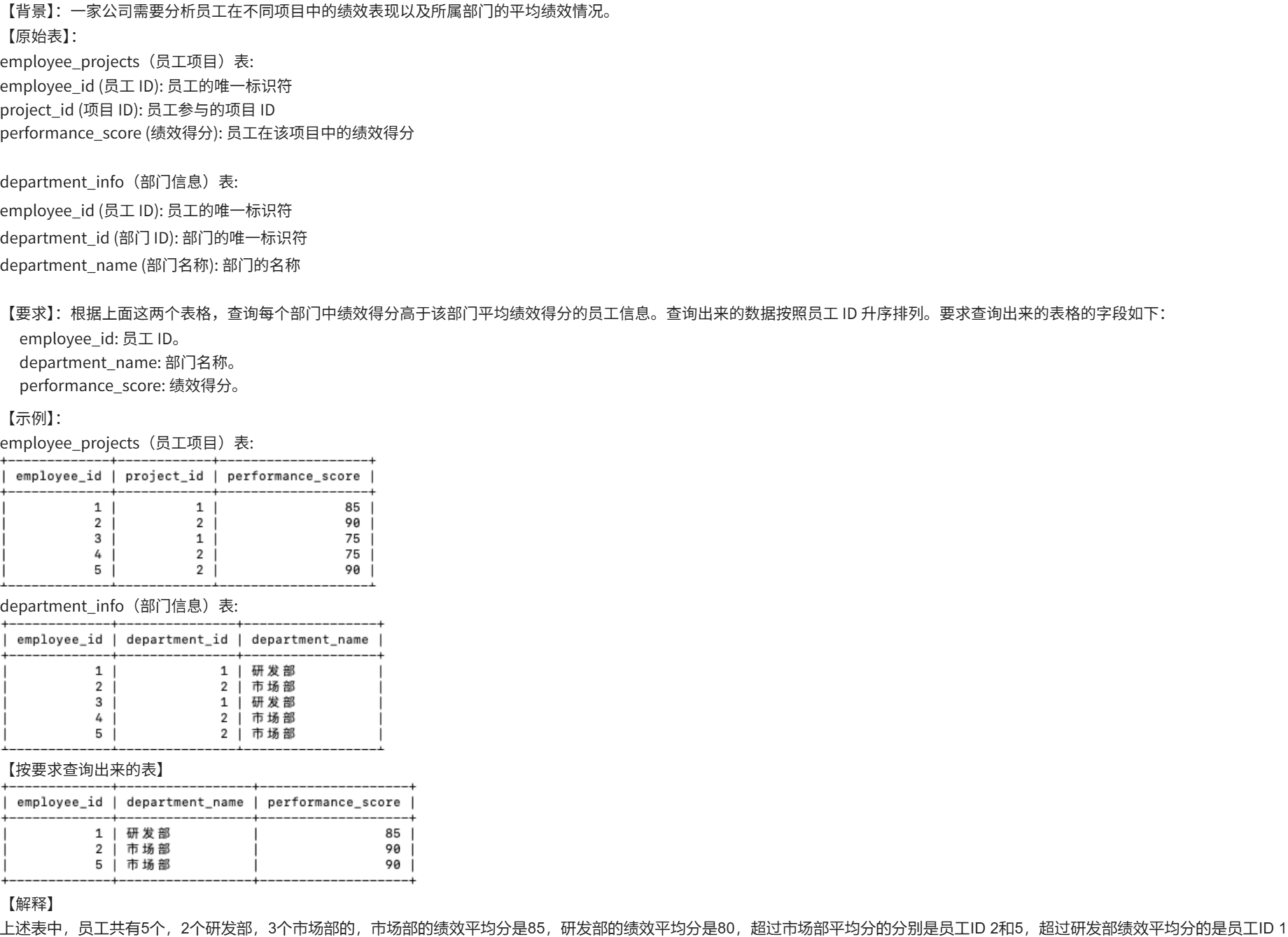 牛客网-SQL-大厂笔试真题刷题96-120题记录&解析_表:sales 用户102在产品1、2、3上花的钱最多-CSDN博客