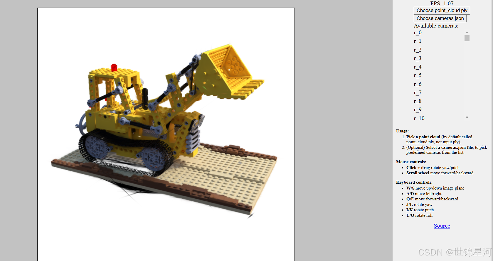 3D gaussian-splatting可视化软件_sibr viewer