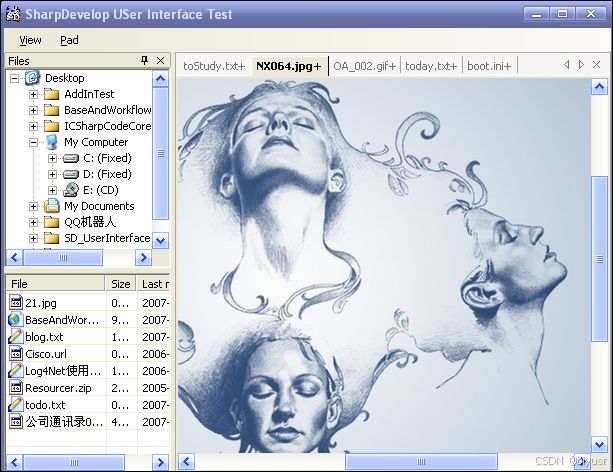 Sharpdevelop Themes SharpDevelop浅析_2_User-Interface 创建易扩展且功能模块松散耦合的应用程序_sharpdevelop中 ...