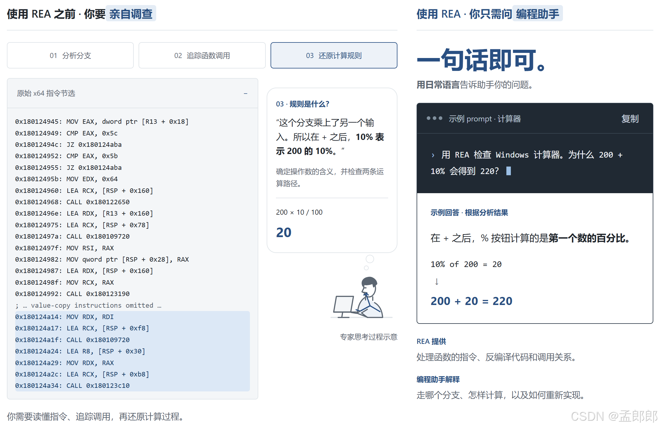 逆向工程（REA）——逆向了解世间万物
