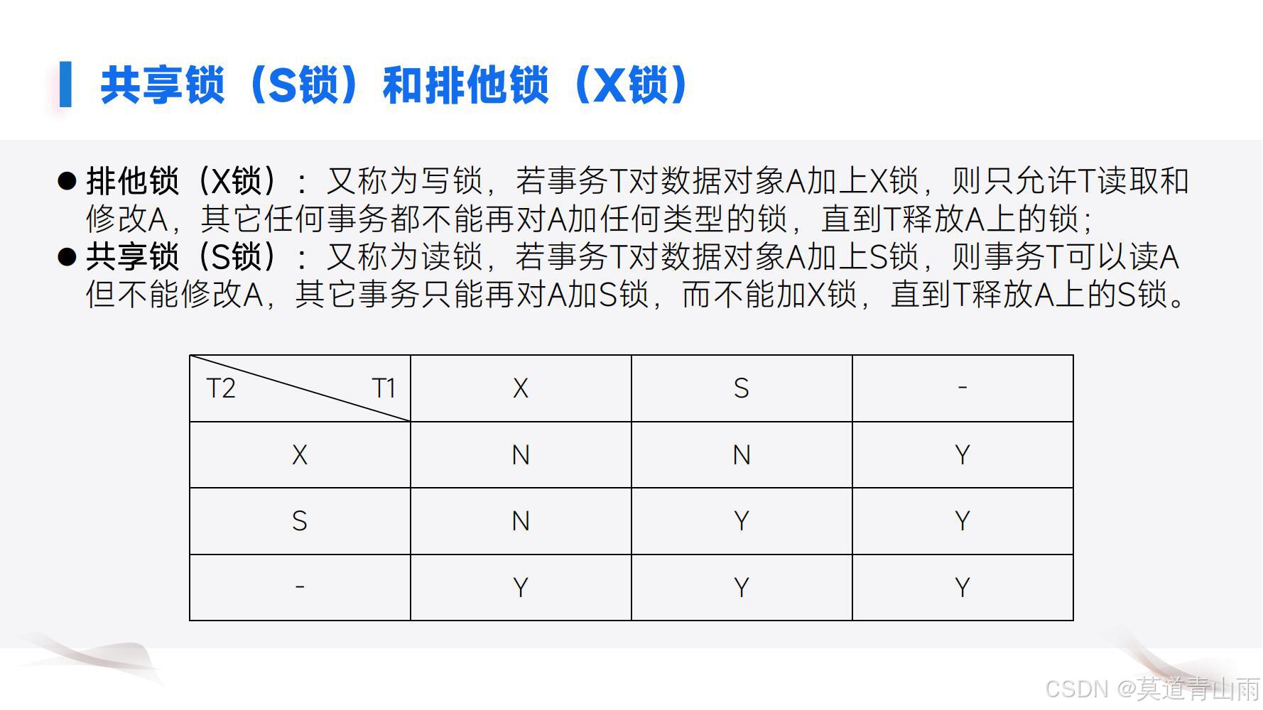 基于封锁的并发控制-CSDN博客
