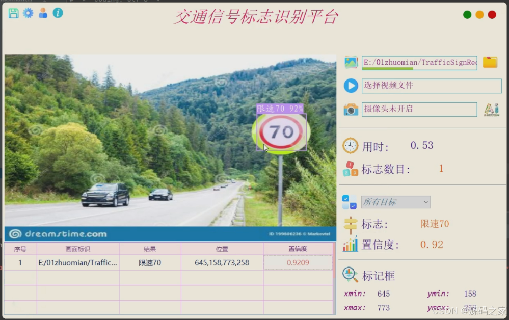 基于 YOLOv5 的交通信号标志识别系统(Python+PyQt+OpenCV・目标检测)大数据-CSDN博客