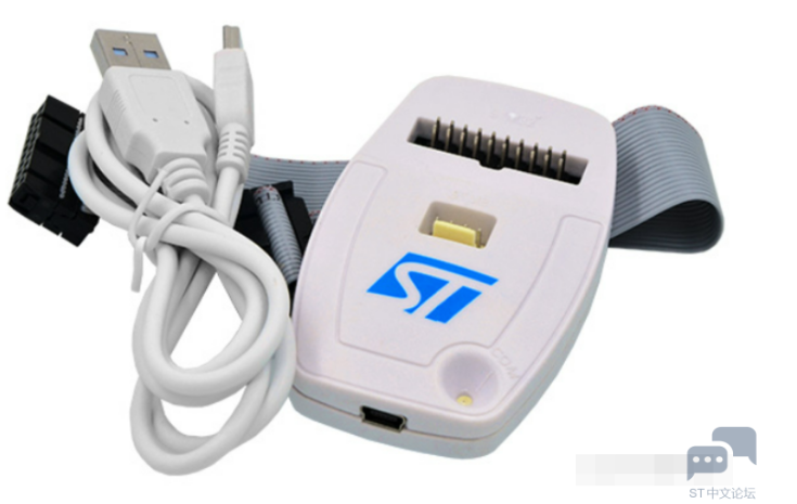 STM32使用ST-LINK-V2下载时遇到 No Target connected_stm32下载线连接方法