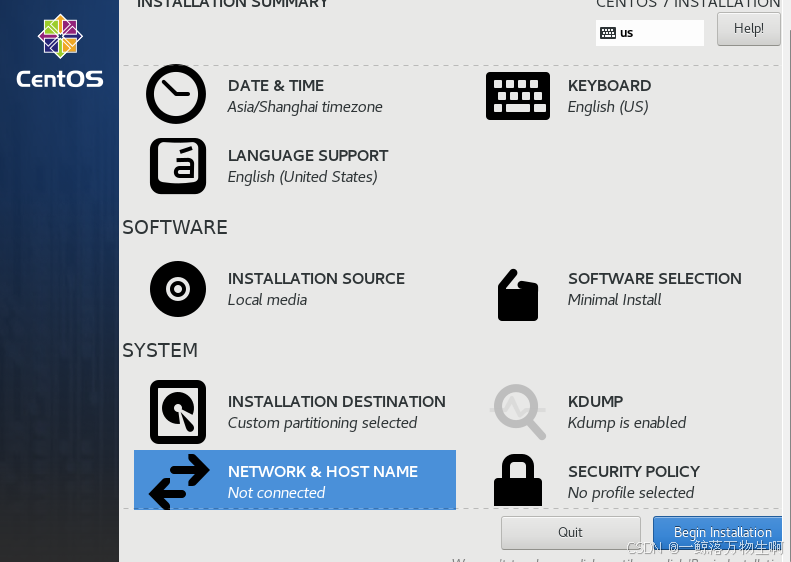 CentoS 7安装和配置_centos7
