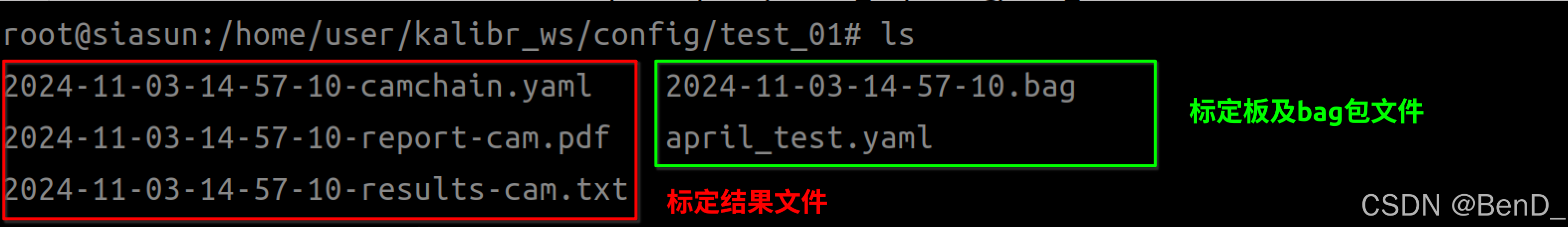 结果文件