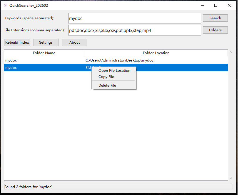 QuickSearcher - Fast File Search Tool-CSDN博客
