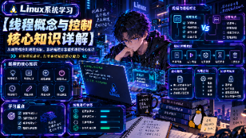 Linux系统学习【线程概念与控制核心知识详解】封面图