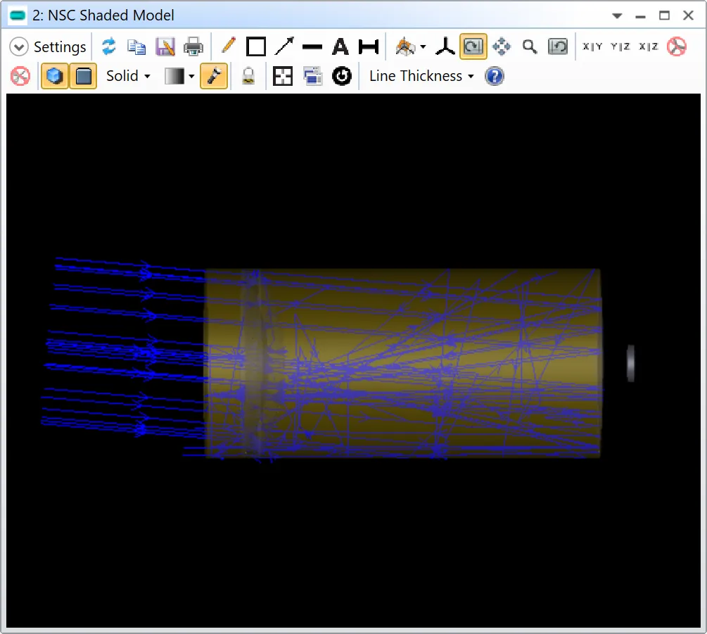 Ansys Zemax丨如何使用重要性采样高效建模散射的图5