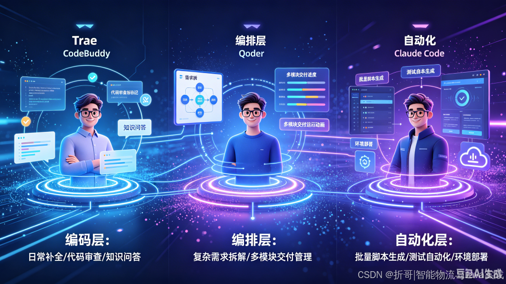 四大 AI 编程工具终极横评：Claude Code vs Qoder vs CodeBuddy vs Trae（2026 选型终版）_人工 ...