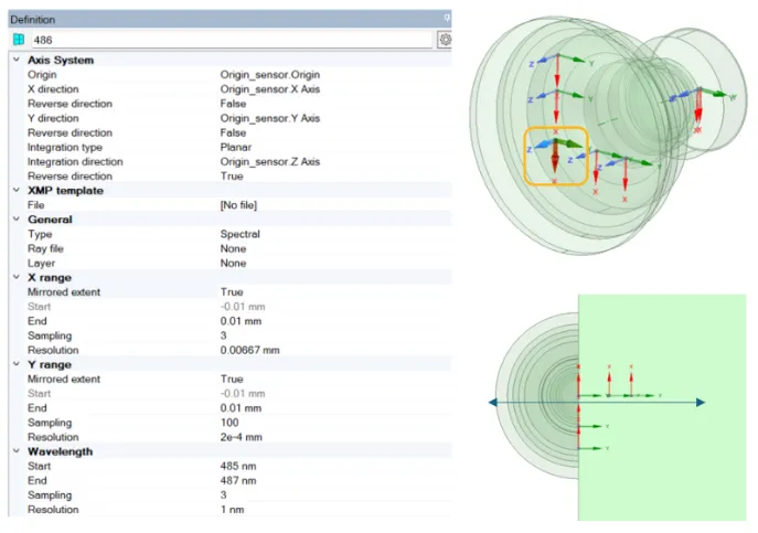 Ansys Speos丨相机边缘扩散函数（ESF）的计算的图12