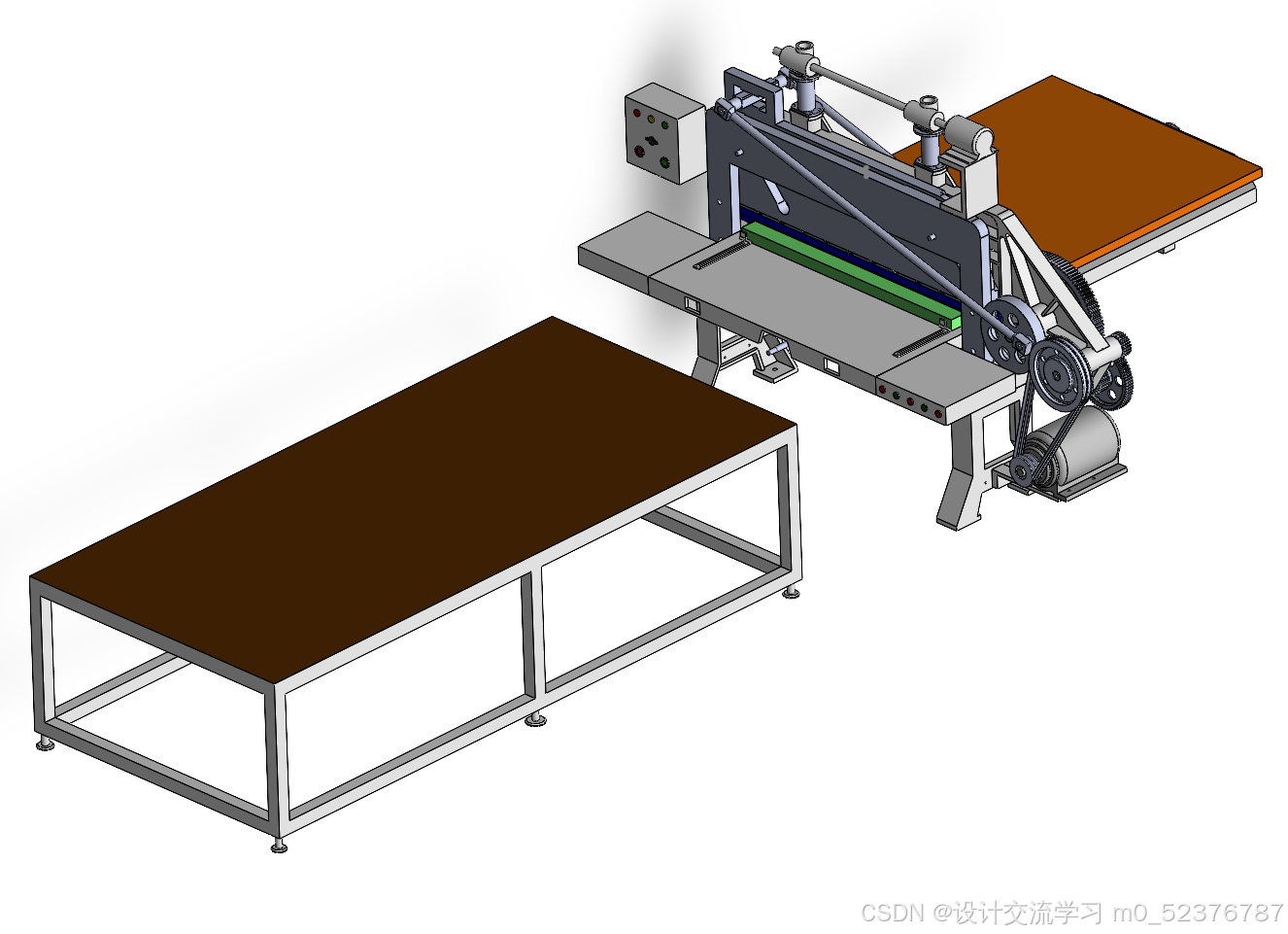 机械式切纸机设计【毕业论文+cad+solidworks+任务书】-CSDN博客