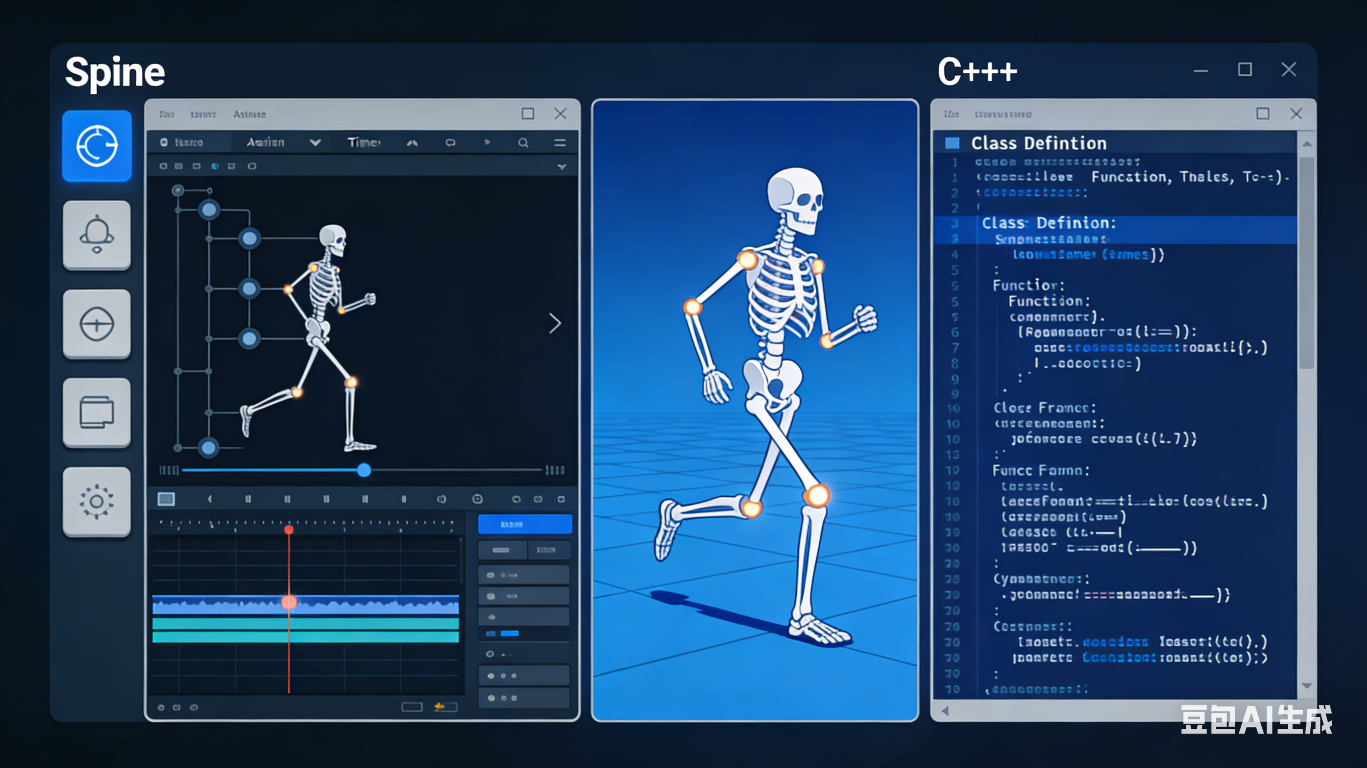 Spine 骨骼动画入门：skeleton 加载 3.8 版本_spine3.8-CSDN博客